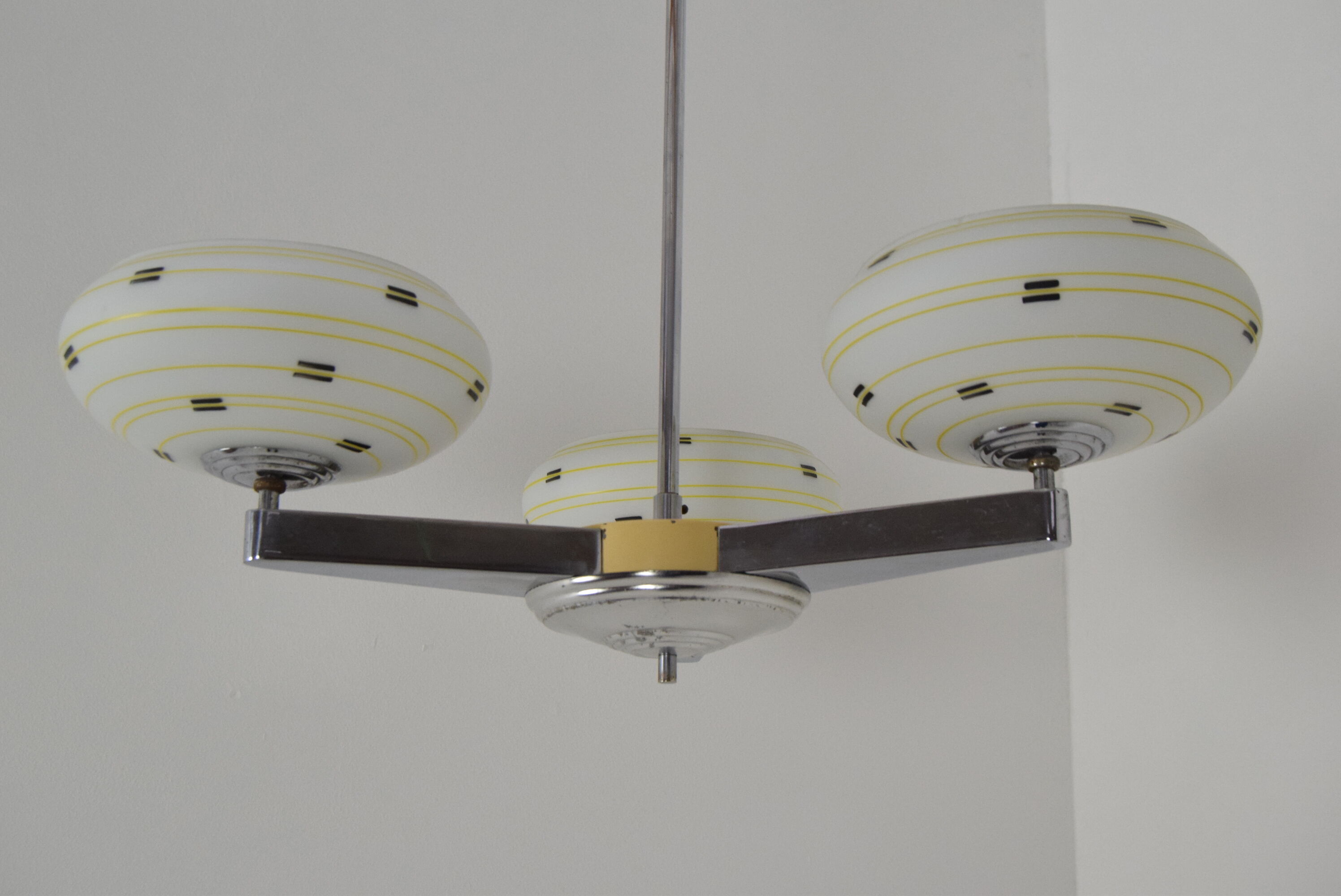 Mid-century Chandelier/Zukov,1960's.