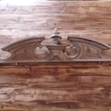 Shabby chic patina pediment