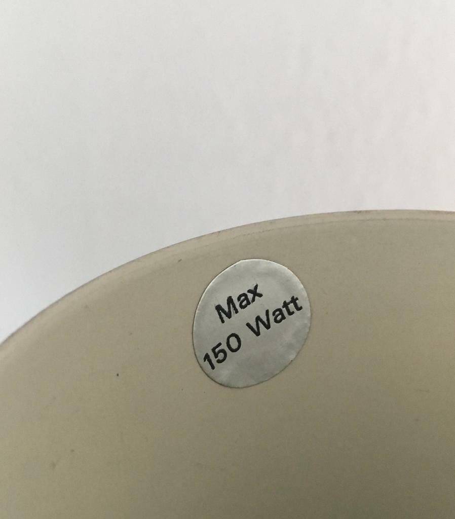 Vintage Danish suspension by Bent Nordsted for Lyskaer, 1970s.