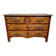 Commode arbalète style Louis XV en merisier massif vers 1900-1920