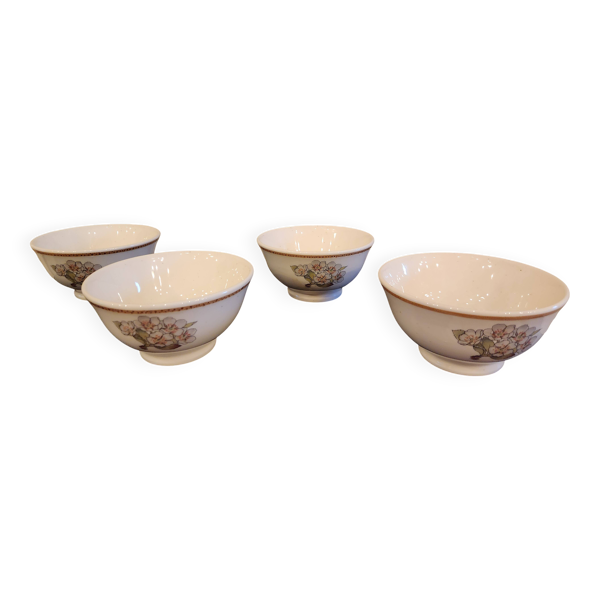 Lot de 4 bols céramiques Quadripoguo Italie
