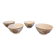 Lot de 4 bols céramiques Quadripoguo Italie