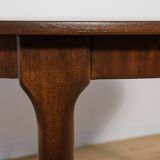 Mid-Century Oval Extendable Teak Dining Table from McIntosh, 1960s