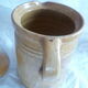 Pot à lait/crème & son couvercle terre cuite vernissee art populaire savoyard chalet deco collector