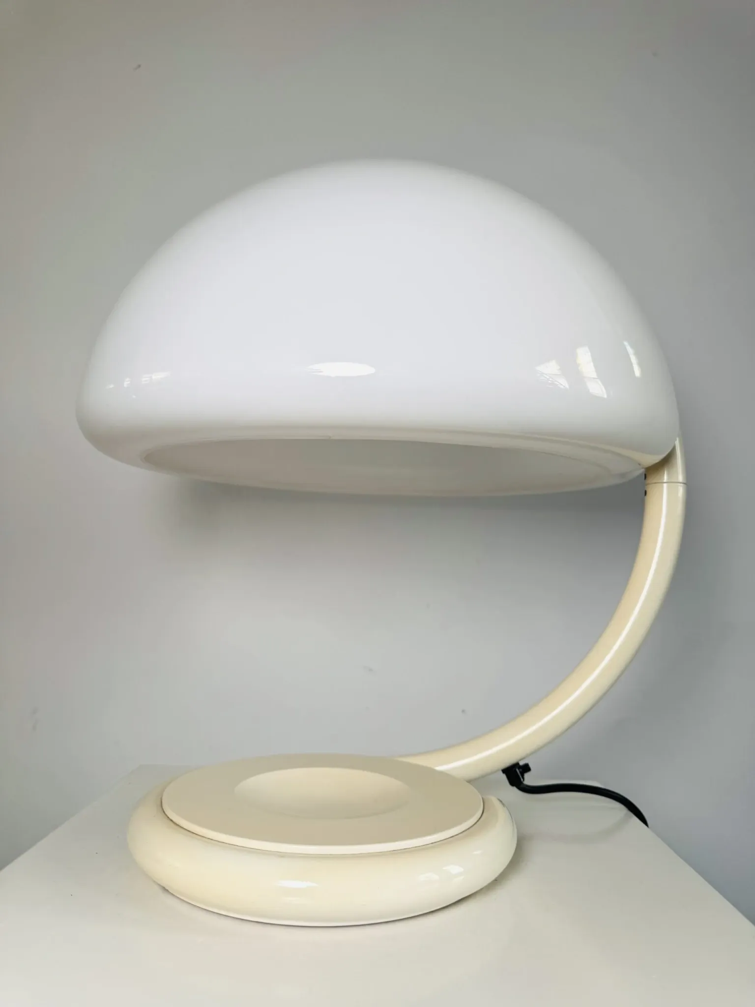 Serpente Swivel Table Lamp By Elio Martinelli For Martinelli Luce, Italy, 1965