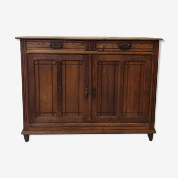 Parisian solid oak buffet