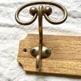 Vintage coat rack 2 hooks