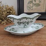 Saucière en Faïence de St Amand & Hamage - Vaisselle Ancienne