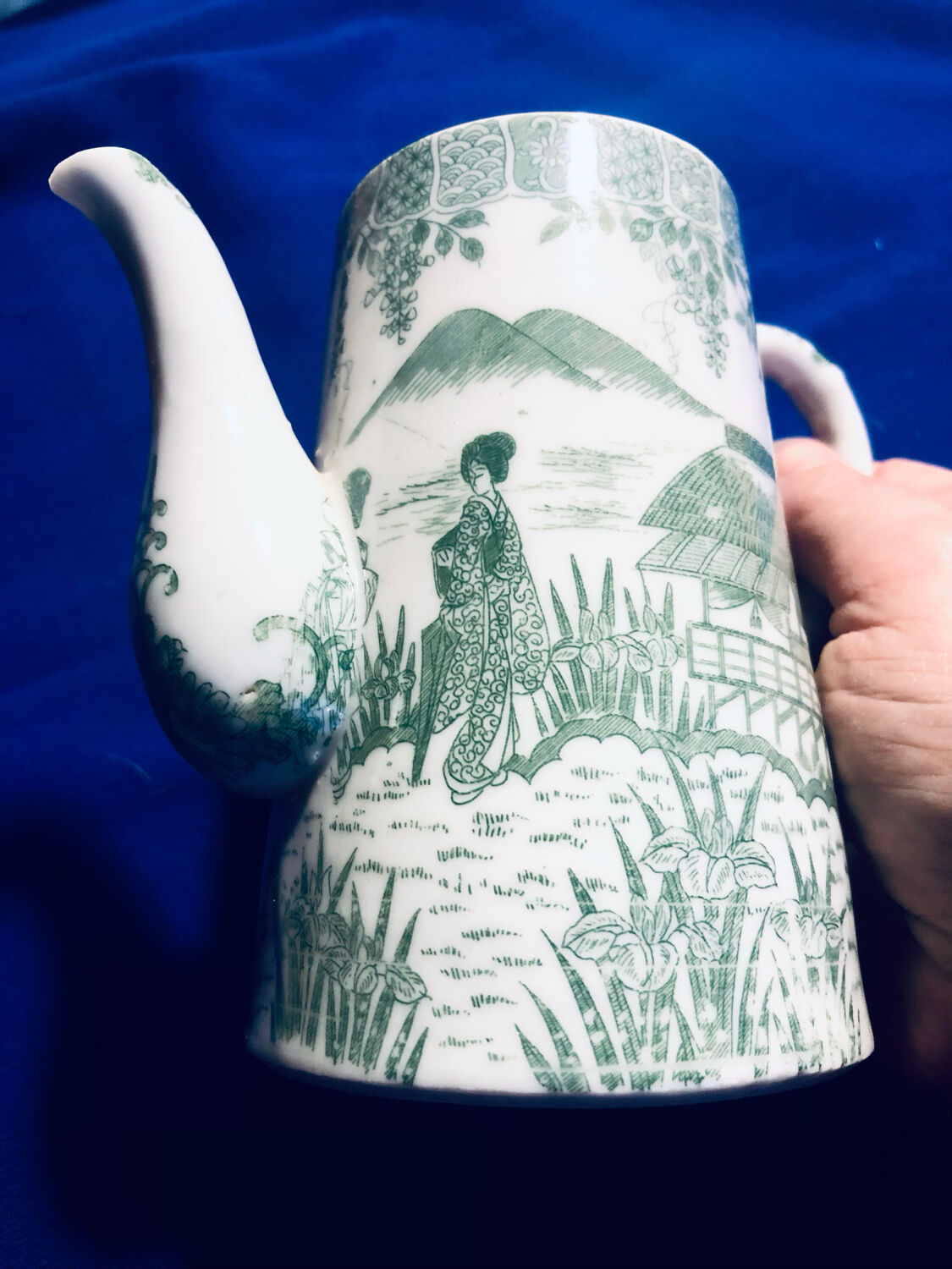 Japanese fine porcelain tea set