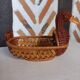 Basket basket empty pockets wicker duck
