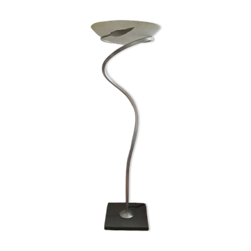 Alfea floor lamp by Enzo Ciampanili with Murano glass
