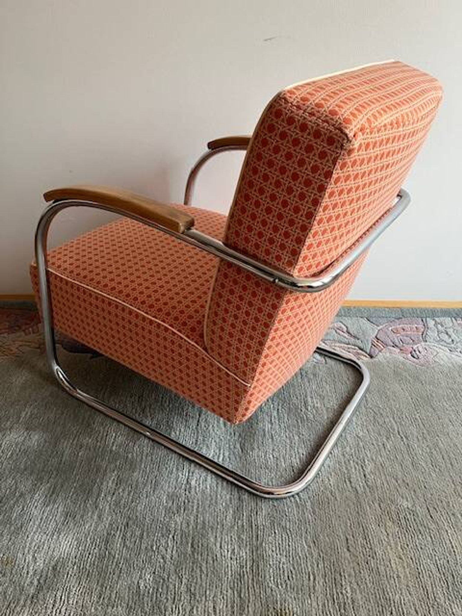 Pair of Mücke-Melder Cantilever Armchairs FN21 Famos, 1940s