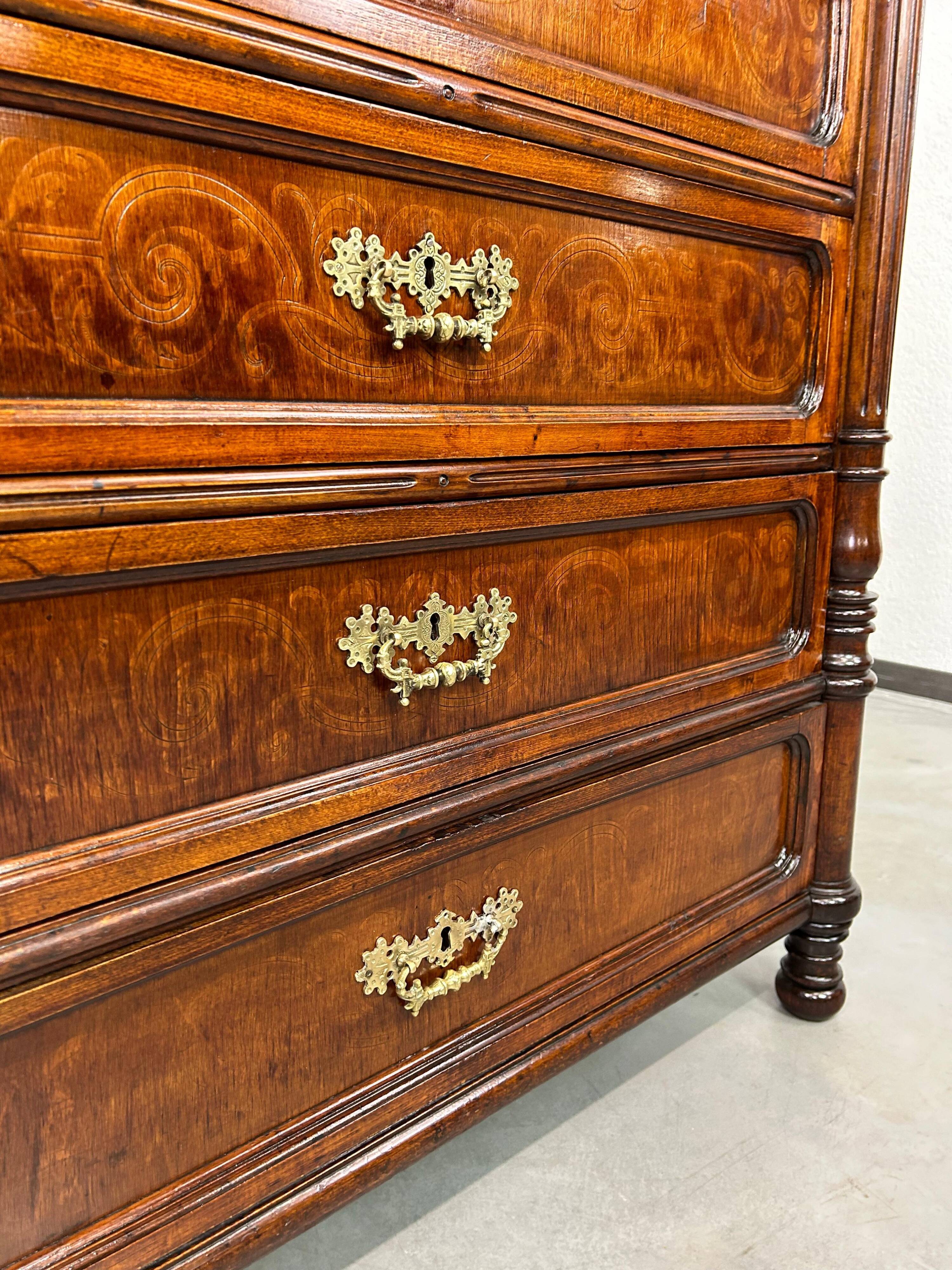 Art Nouveau chest of drawers by Jacob & Josef Kohn