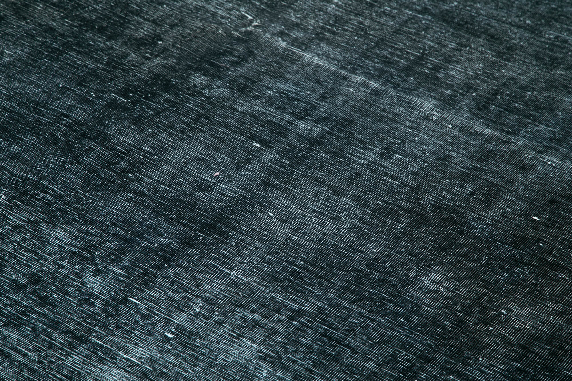 Handwoven Persian Overdyed 283 cm x 378 cm Black Wool Carpet