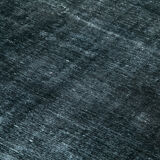 Handwoven Persian Overdyed 283 cm x 378 cm Black Wool Carpet