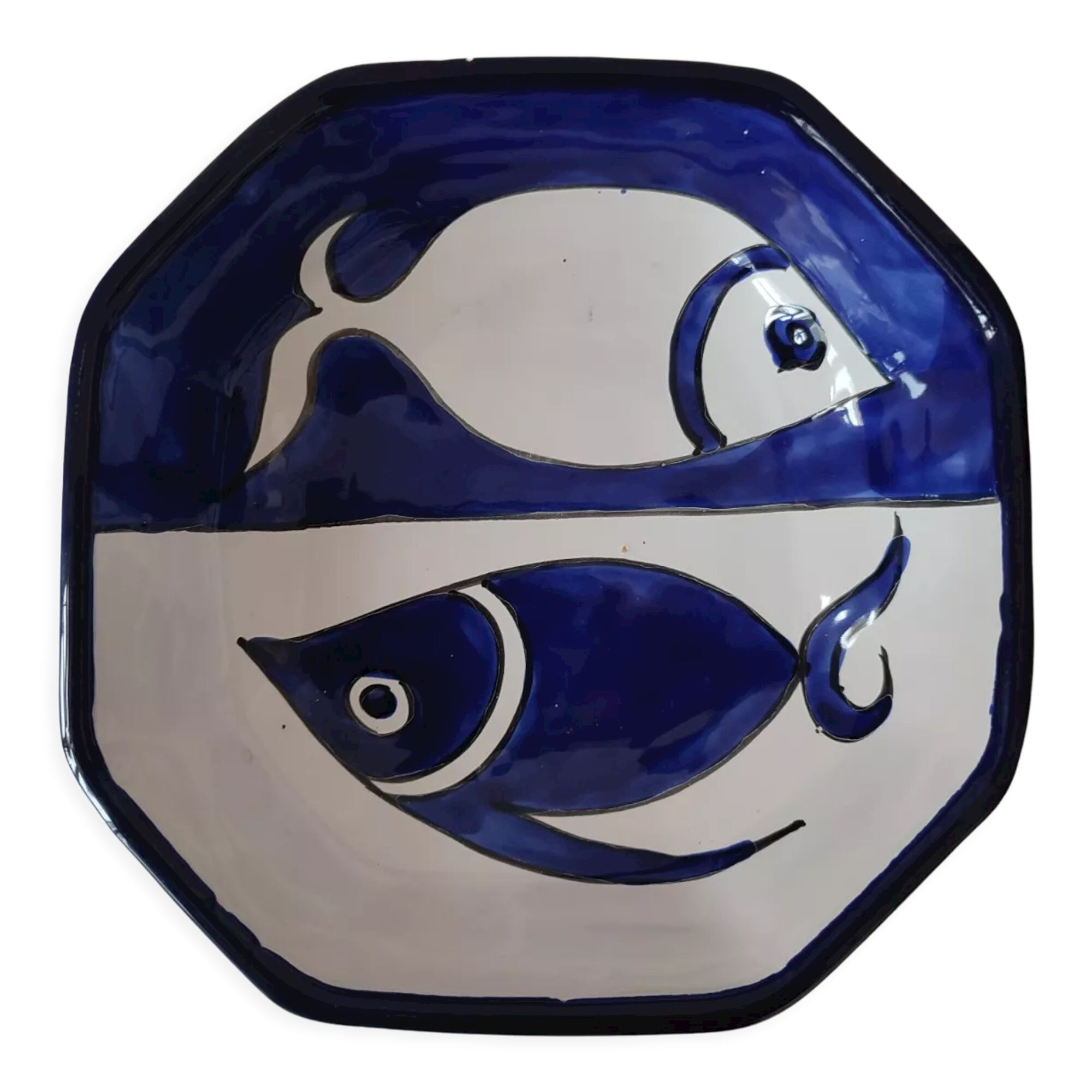 Ceramic fish dish