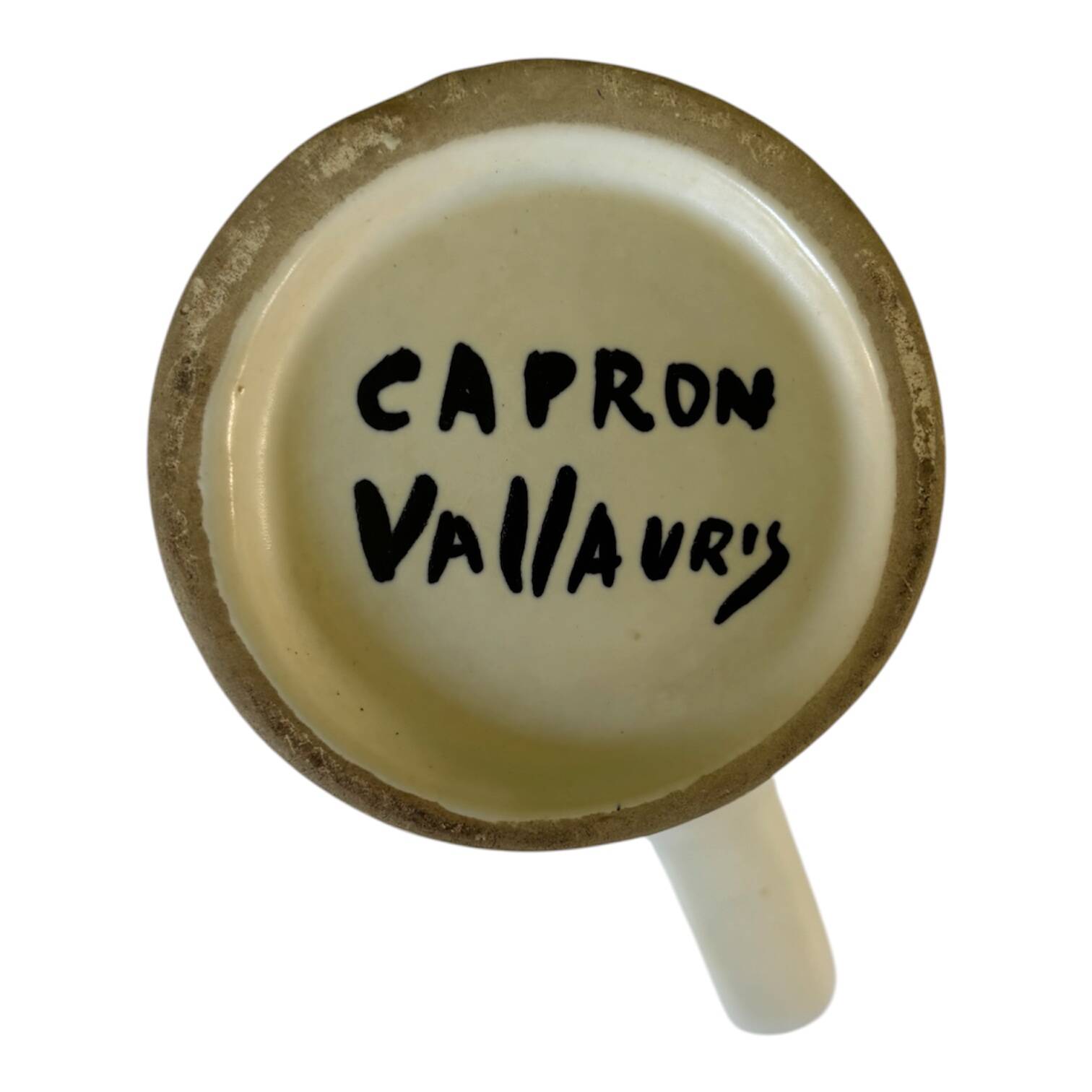 Roger Capron, orangeade service "Valaque"