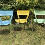Set of three vintage Gilac chairs