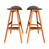 Oddense Maskinsnedkeri , Rare pair of Scandinavian stool .