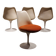 Four Tulip Chairs ‚151‘ by Eero Saarinen for Knoll International | USA 1957