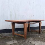 Table en bois by E.W Bach for Møbelfabrikken Toften 1960s
