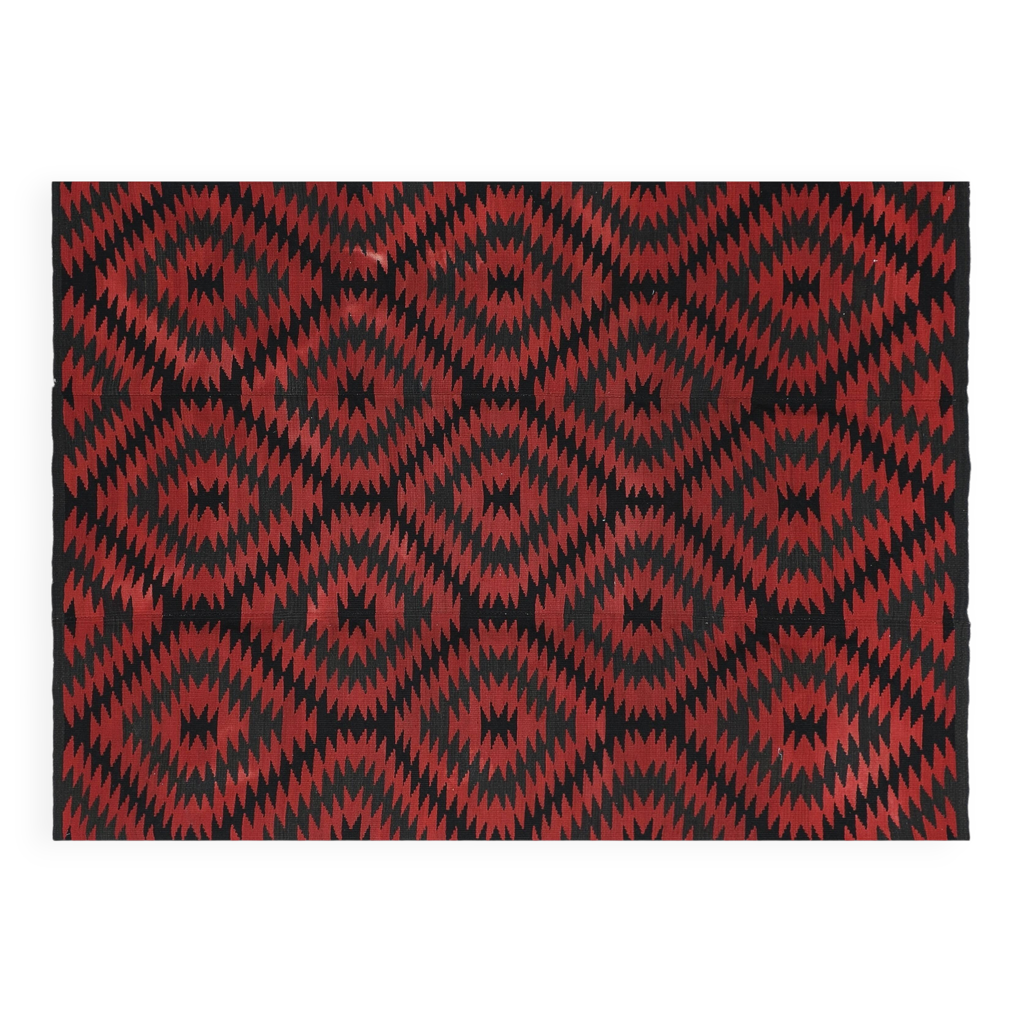 Vintage Turkish Oushak Rug Handwoven 155x213 cm