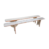 2 Old farm benches