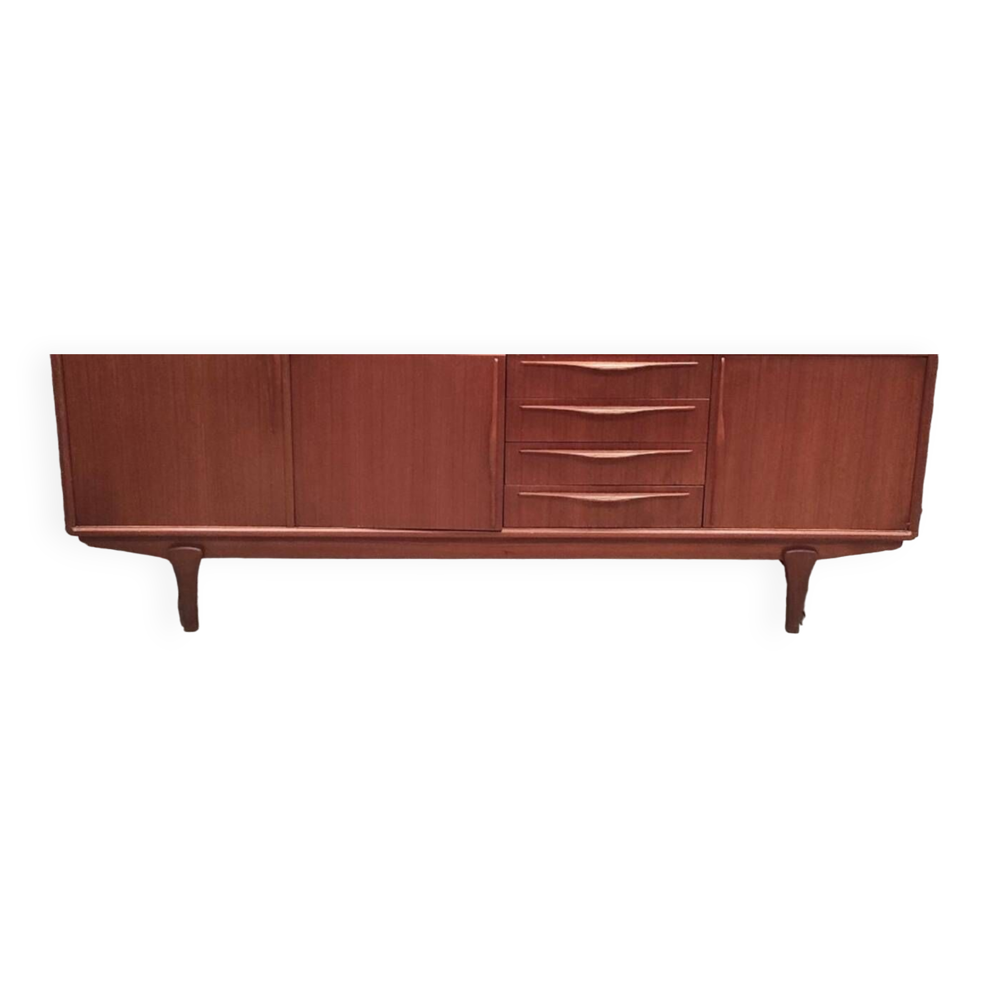 Vintage Scandinavian teak sideboard