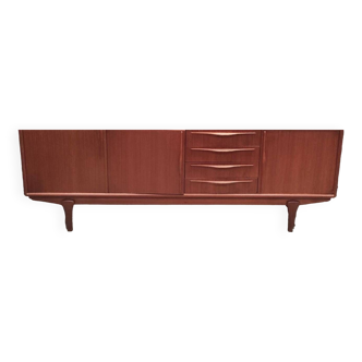 Vintage Scandinavian teak sideboard