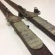 Pair of old wooden skis 1900