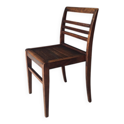 Reconstruction Dining Chair attributed to Rene Gabriel, France, 1940s