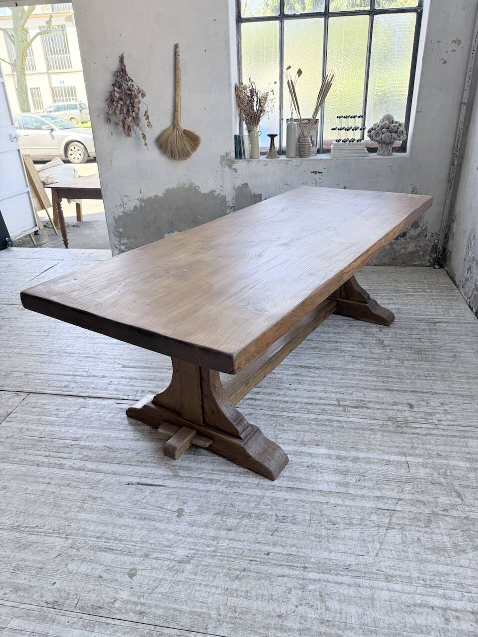 Table monastère chêne 1950 XXL