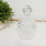 Bonbonnière ananas en cristal d'Arques