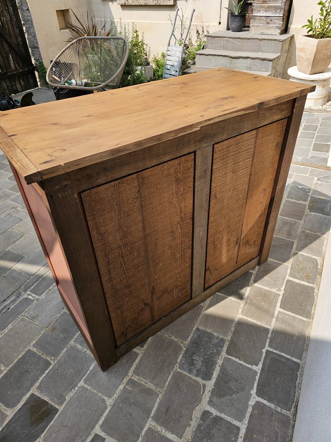 Parisian buffet Wood & terracotta