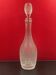 Rare pearl crystal carafe signed Champagne Feuillatte 38 cm