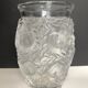 Paire de vases lalique modèle bagatelle