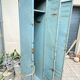 Vintage metal industrial wardrobe