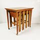 Set of Mid Century tables, designed by P. Hundevad, Novy domov, Czechoslovakia, 1960s.
