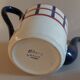 Earthenware teapot hbcm Hyppolite Baker Creil Montereau model Bearn