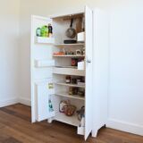 Vintage Mado metal storage cabinet from the 1950s.