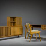 Desk & Sideboard Set by Georg Satink for Wk Möbel, 1950s, Set of 4