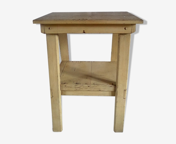 Table d'atelier pied compas