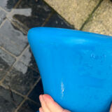 Panton chair duo – Verner Panton for Vitra – Blue – Signed edition