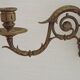 Pair of French Antique Signed GAVEAU 12 Double Piano Candle Sconces