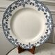 Round dish Terre de Fer U & C Sarrreguemines model "Hazelnuts" late nineteenth
