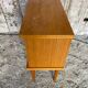 Vintage 1970s Wooden Nightstand with Case + Drawer