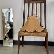 Suspension vintage en toile de jute