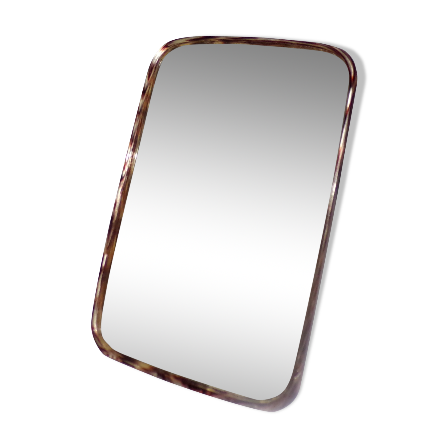 Small barber mirror