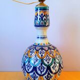 Oriental ceramic lamp