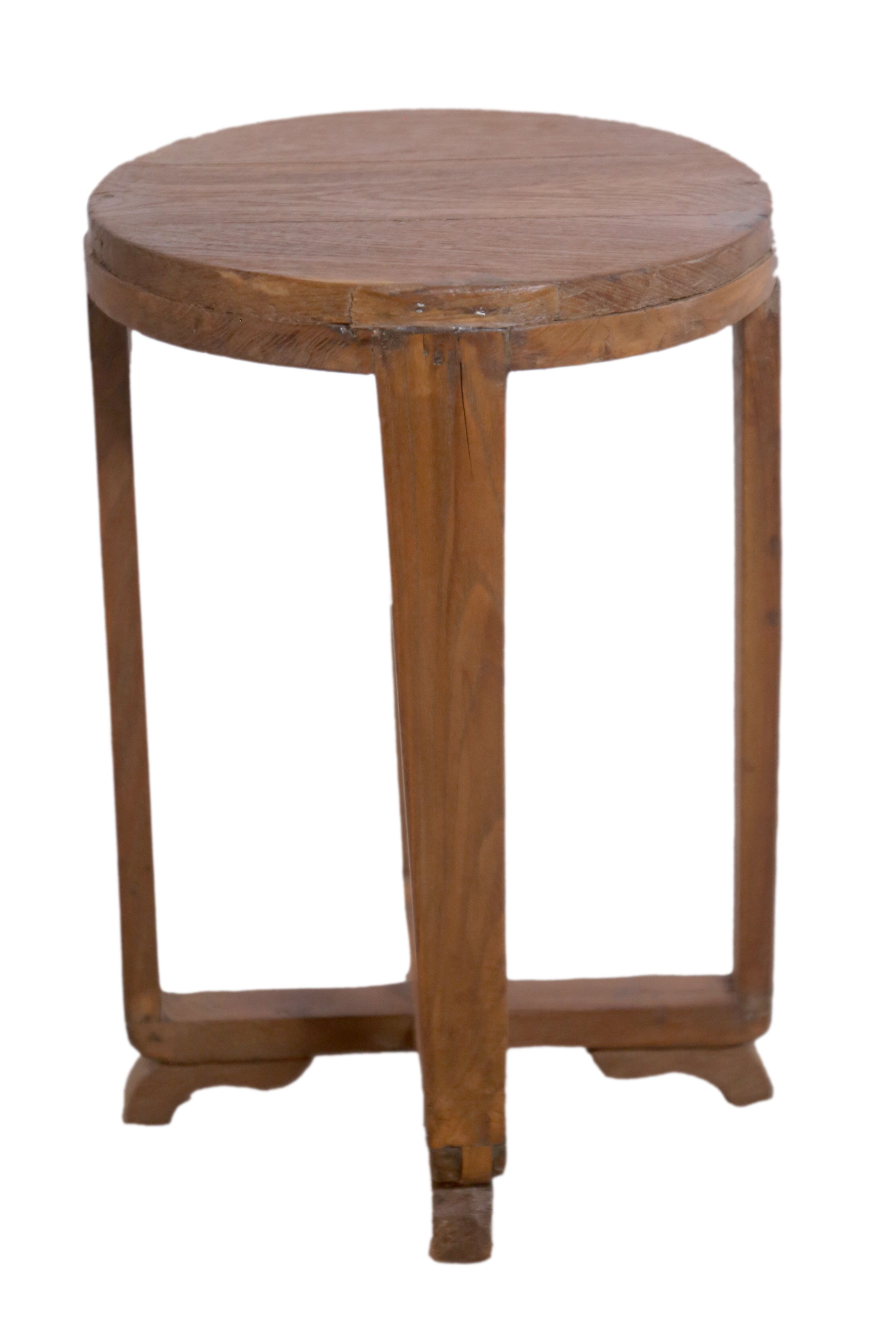 Art deco sofa tip in ancient Burmese teak